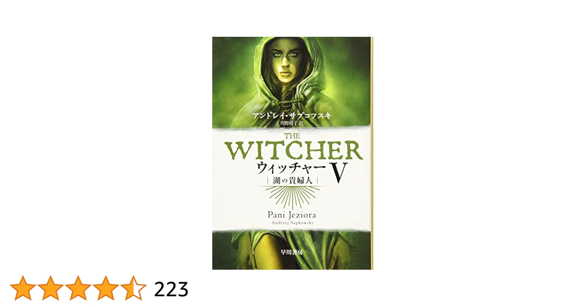 Amazon.co.jp: ウィッチャーV 湖の貴婦人 (ハヤカワ文庫FT